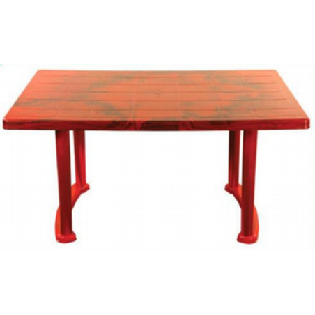 6 Seated Square Table-R/W (P/L)-TEL