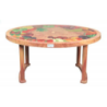 6 Seated Deluxe Table-Print S/W (Plas/L)-TEL