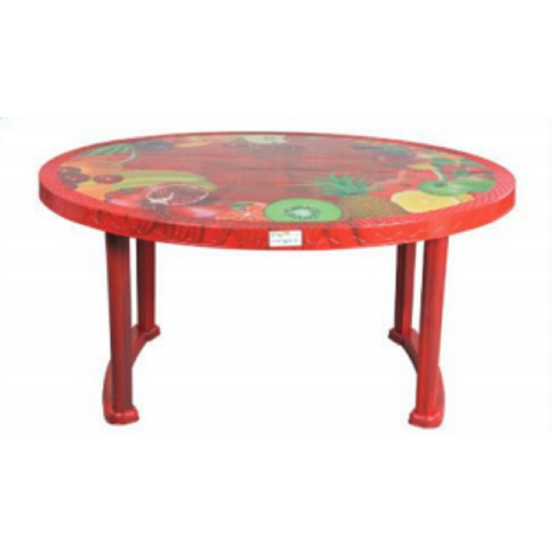 6 Seated Deluxe Table-Print  R/W (Plas/L)-TEL