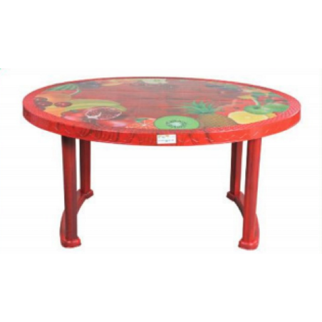 6 Seated Deluxe Table-Print  R/W (Plas/L)-TEL