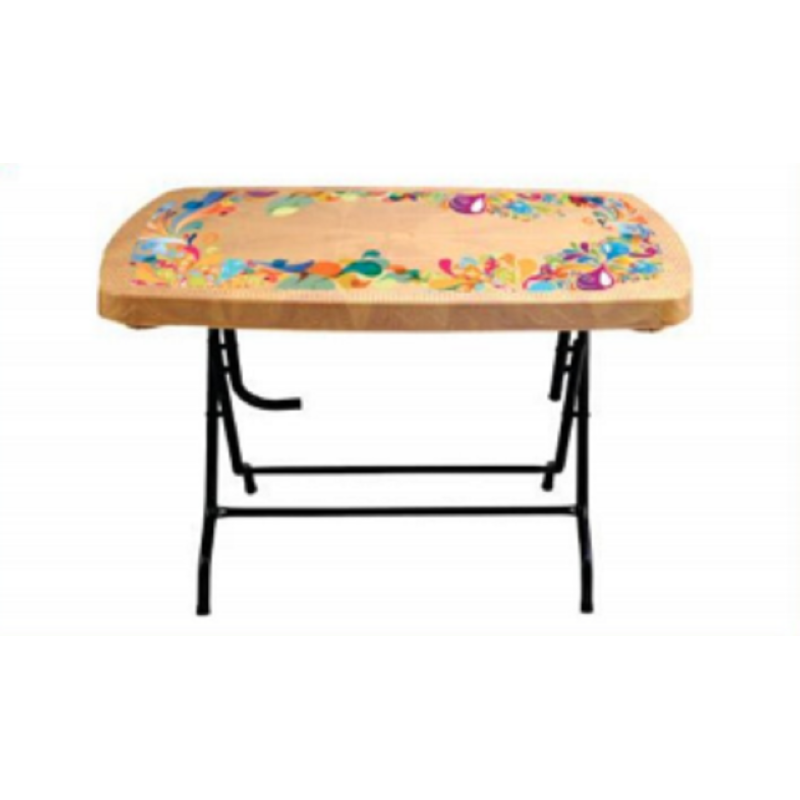 4 Seated Deluxe Table -Print Sandal Wood (S/L)-TEL