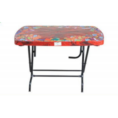 4 Seated Deluxe Table -Print Rose Wood (S/L)-TEL