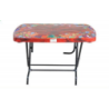 4 Seated Deluxe Table -Print Rose Wood (S/L)-TEL