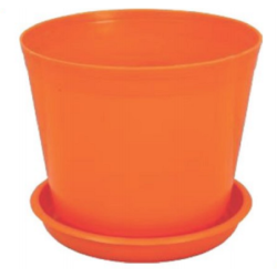 Flower Tub with Tray 9"-SW...