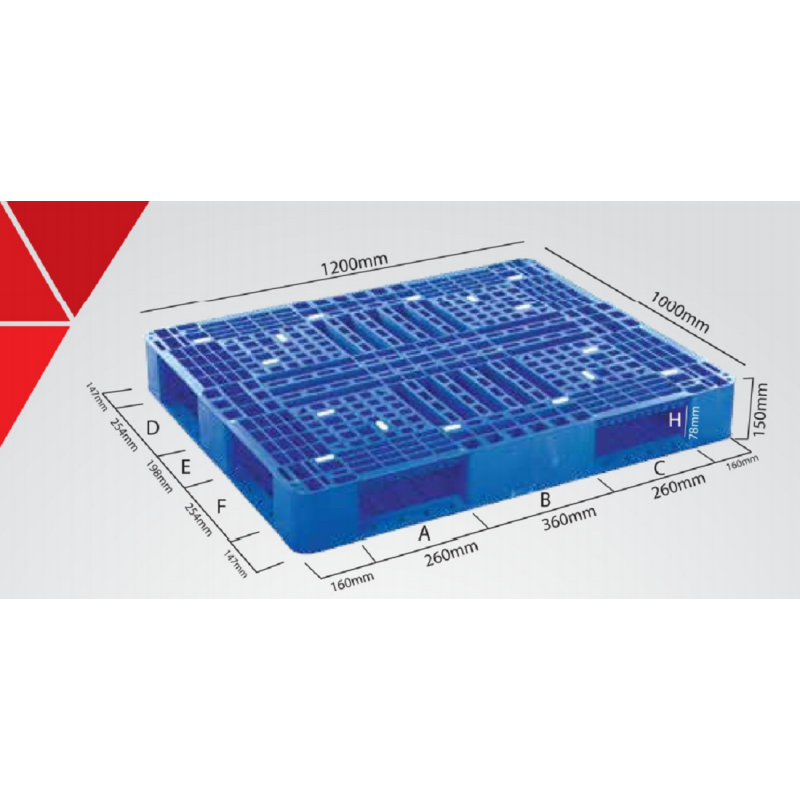 Industrial Pallet Heavy Duty (120X100X15) CM