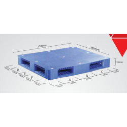 Pharma Pallet Solid (120.5X100X15) CM