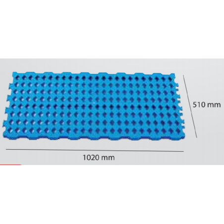 Heavy Floor Mat - Blue