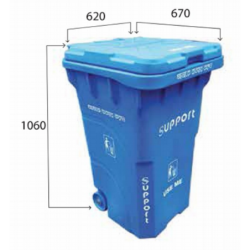 SD 06 - Wheel 240Ltr (SM Blue)