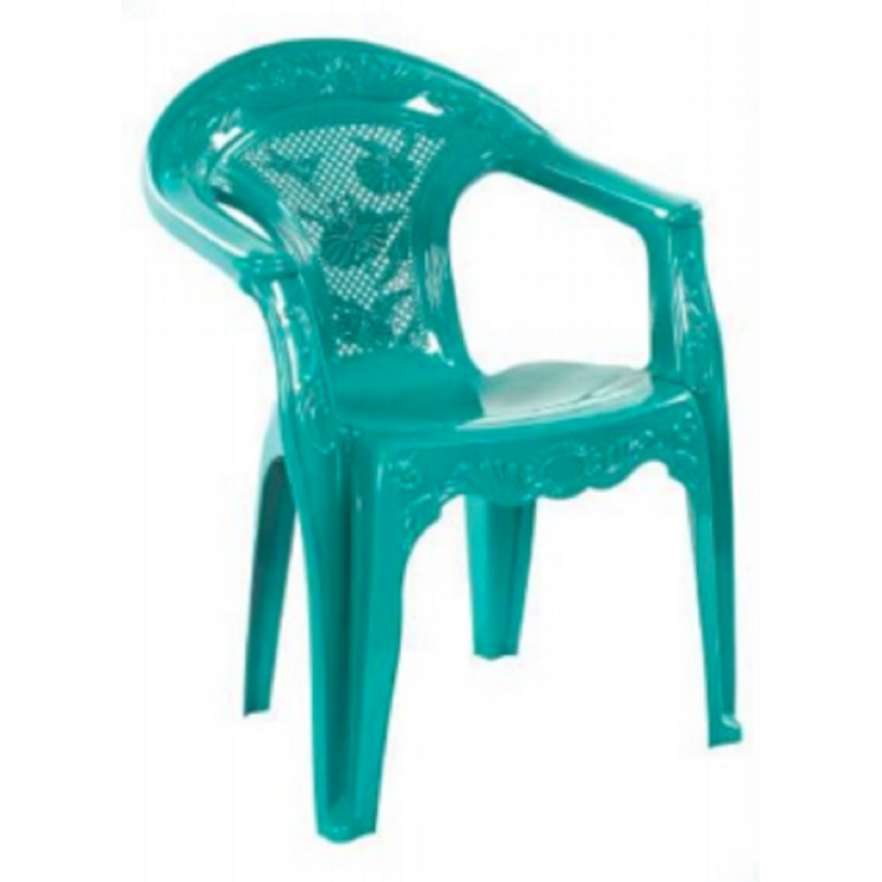 Elegant Chair With Arm T/G (Flower) -TEL