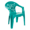 Elegant Chair With Arm T/G (Flower) -TEL