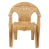 Garden Chair with Arm (Deluxe)  Sandal Wood-TEL