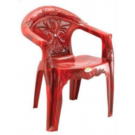 Garden Chair with Arm (Deluxe)  Rose Wood-TEL