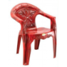 Garden Chair with Arm (Deluxe)  Rose Wood-TEL