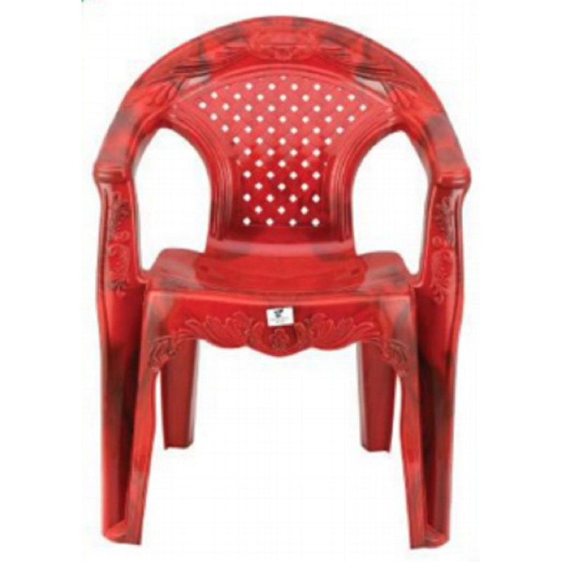 Garden Chair with Arm (Fence)  Rose Wood-TEL