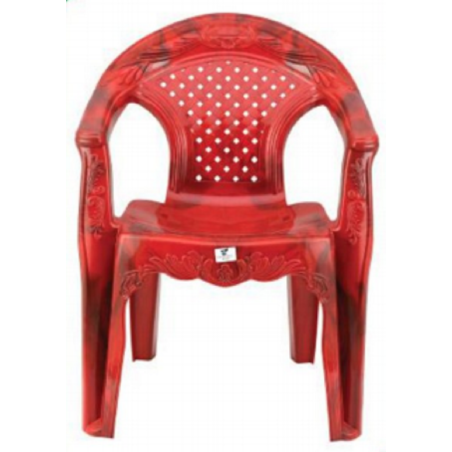 Garden Chair with Arm (Fence)  Rose Wood-TEL