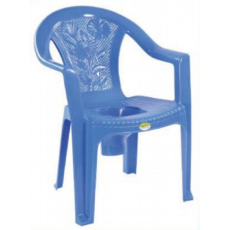 Relax Commode Chair SM Blue-TEL