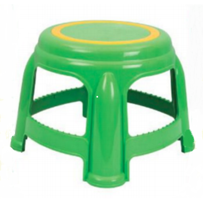 Round Stool Without Print Parrot Green-TEL