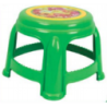 Round Stool Print Parrot Green- TEL