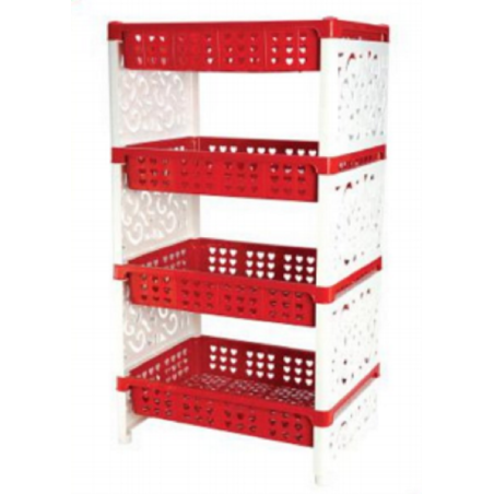 Famous Rack Red+White-TEL
