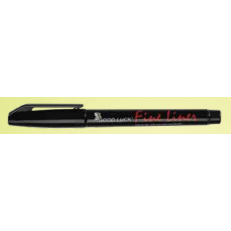 Marker Fine Liner  - Black - (10 Pcs Pack)