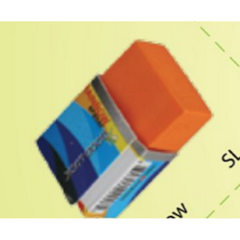 Good Luck Eraser-Rainbow