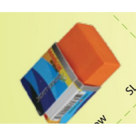 Good Luck Eraser-Rainbow