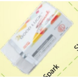 Good Luck Eraser-Spark