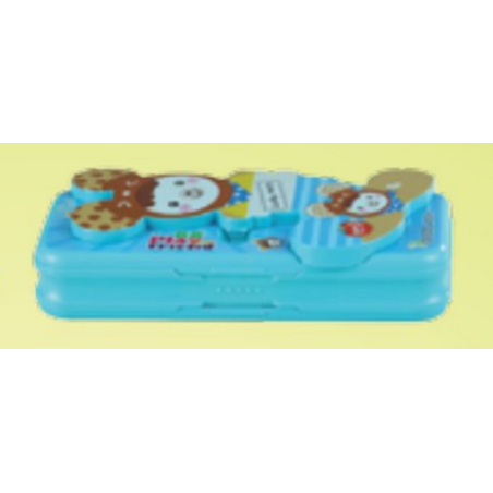 Good Luck Pencil Box - Micky - Blue