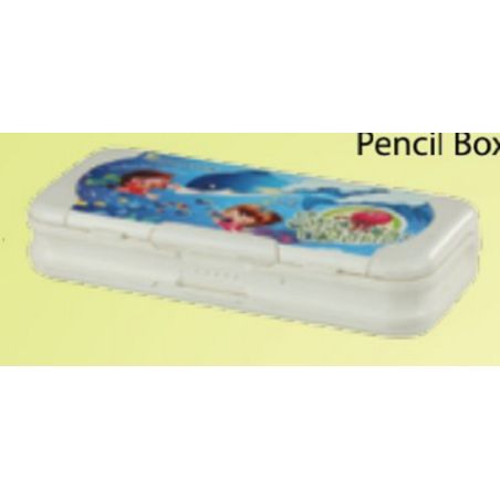 Good Luck Pencil Box - Sea World - Blue