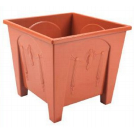 Square Flower Tub 12”  RW (15L)-TEL