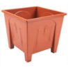 Square Flower Tub 13"-RW (20L)-TEL