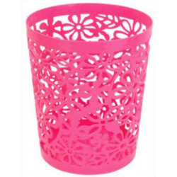 Paper Basket Flower Blue-TEL