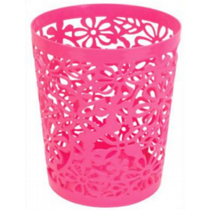 Paper Basket Flower Pink-TEL