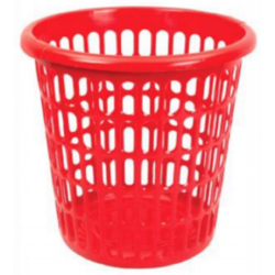 Square Laundry Basket Red-TEL