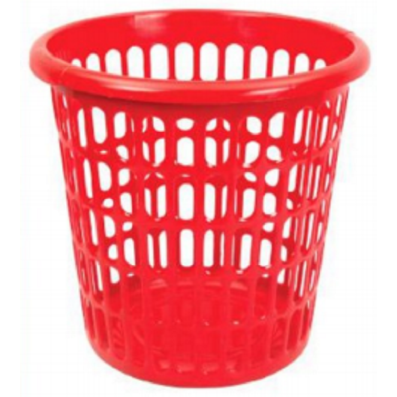 Square Laundry Basket Red-TEL