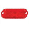 Beauty Tea Tray Trans Red-TEL