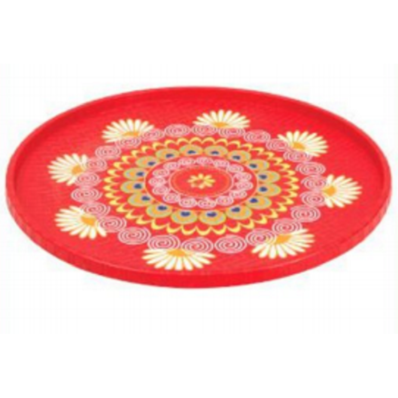 Plastic Dala Blue Printed -TEL/ Printed