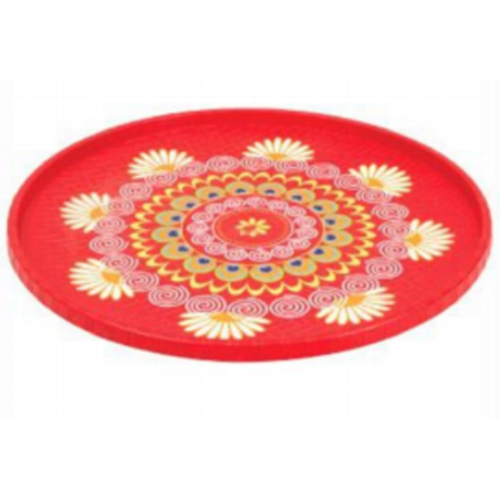 Plastic Dala Red Printed -TEL/ Printed