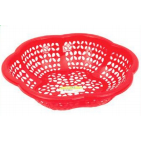 Washing Jali Flower Red-TEL