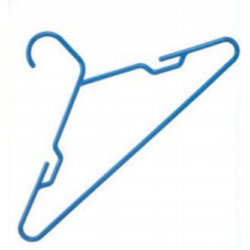 Shirt Hanger-42cm Blue -TEL