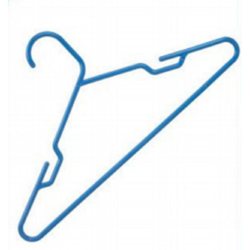 Shirt Hanger-42cm Blue -TEL