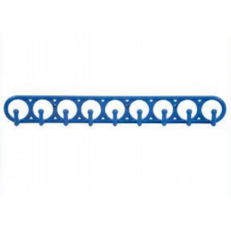 Wall Hanger Blue - 9 hook-TEL