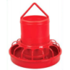 Poultry Food Container- Red TEL