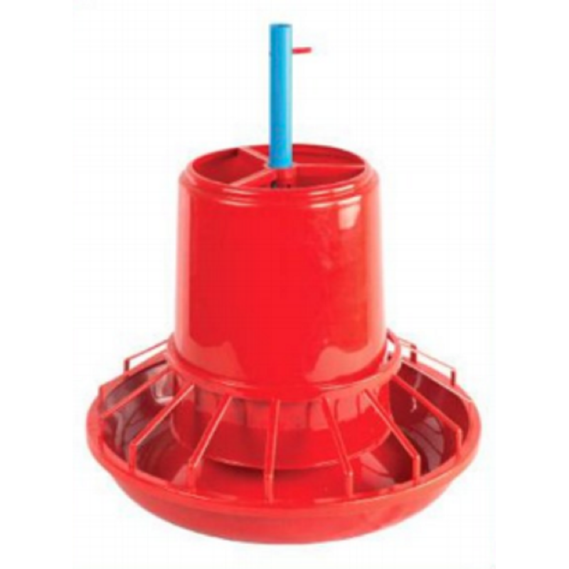 Poultry Food Feeder Red-TEL