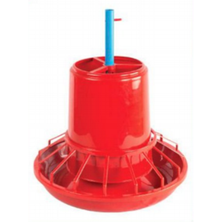 Poultry Food Feeder Red-TEL