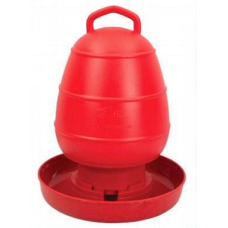 Poultry Water Tank 5L Red-TEL