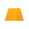 Button Yellow Size- 300x300x15-25mm (AAAB-13424)