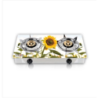 VISION NG Double Glass Gas Stove Sun Fl 3D