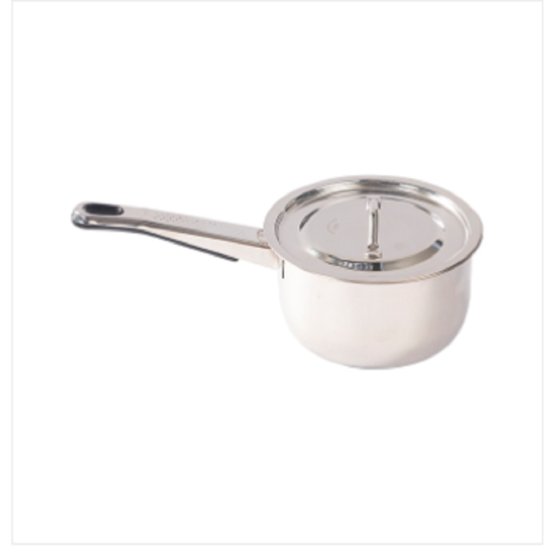 SS Sauce Pot With Lid 16cm