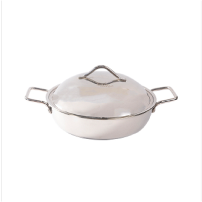 SS Frying Pan With Lid 26cm